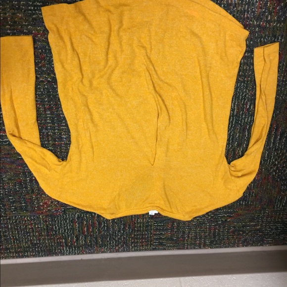 A New Day Mustard yellow long sleeve top - Picture 4 of 6